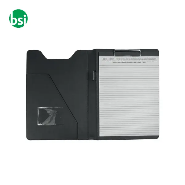Notepad holder folder | ruled sheets | metal spring -  2