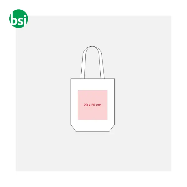 Shopping bag 38x42x8| RPET | EVELINA -  15