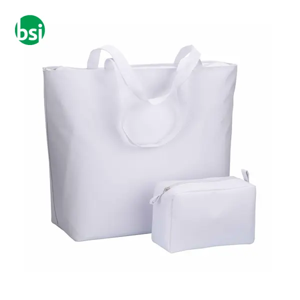 Beach bag 37x54x16 | long handles | zipper closure -  3