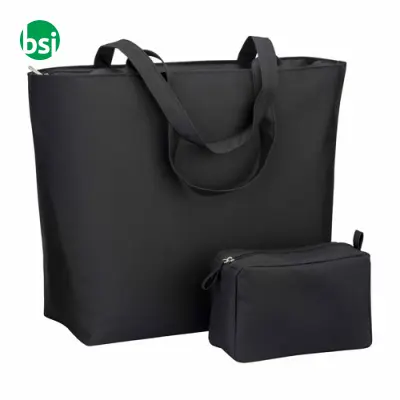 Beach bag 37x54x16 | long handles | zipper closure - Immagine 6