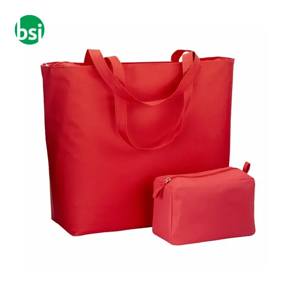 Beach bag 37x54x16 | long handles | zipper closure -  8