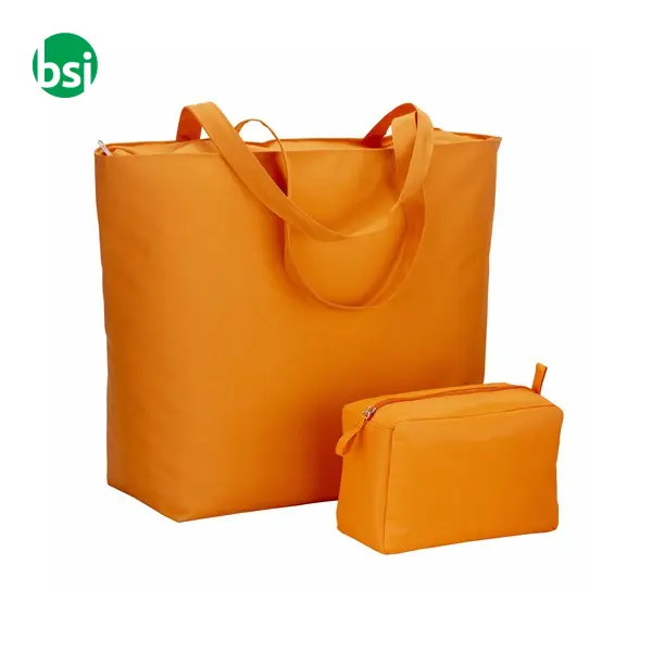 Beach bag 37x54x16 | long handles | zipper closure -  12