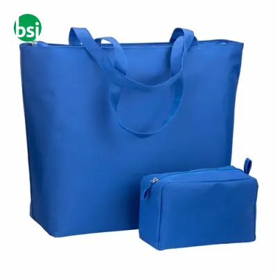 Beach bag 37x54x16 | long handles | zipper closure - Immagine 14