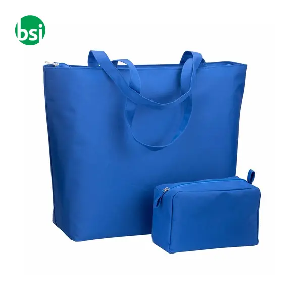 Beach bag 37x54x16 | long handles | zipper closure -  14