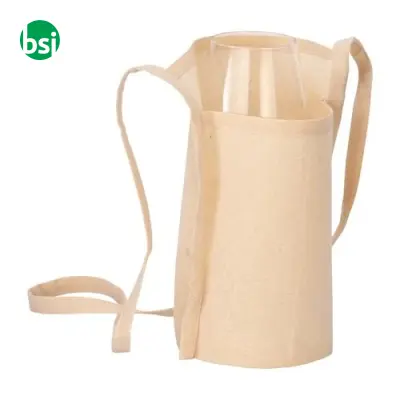 Tasting glass holder | organic cotton - Immagine 4