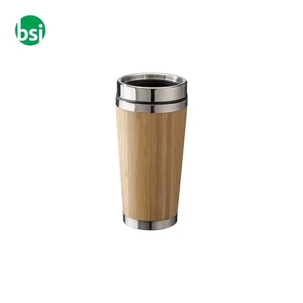 Mug | stainless steel | bamboo coating -  1