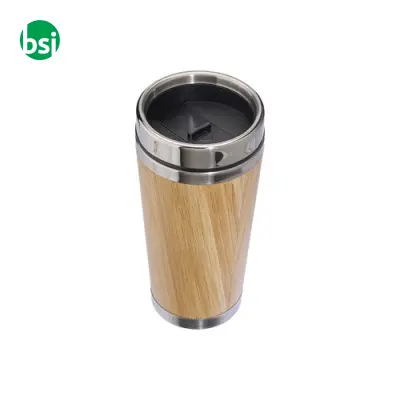 Mug | stainless steel | bamboo coating - Immagine 2