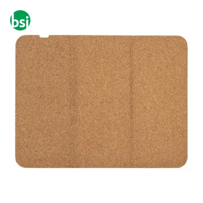 Mousepad and mobile phone holder | cork | wireless charger - Immagine 3