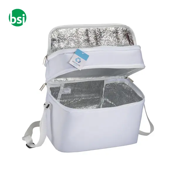Cooler bag | RPET | silver interior -  4