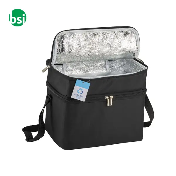 Cooler bag | RPET | silver interior -  8