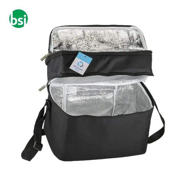 Cooler bag | RPET | silver interior -  9