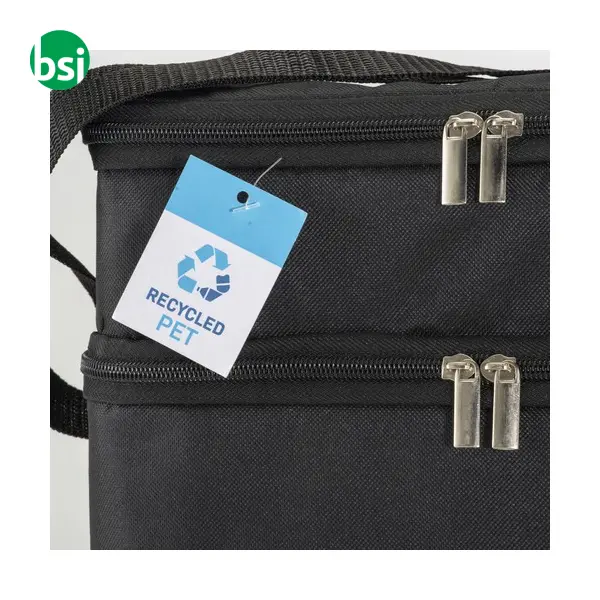 Cooler bag | RPET | silver interior -  11