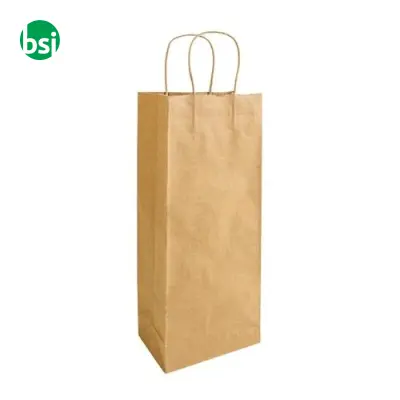 Shopping bag | 100% recycled paper | guesset | GIANNINA - Immagine 5