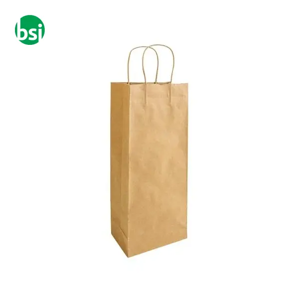 Shopping bag | 100% recycled paper | guesset | GIANNINA -  5