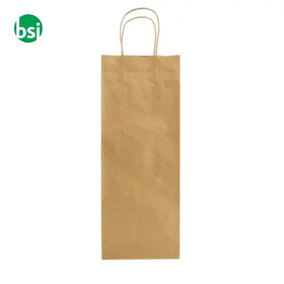 Shopping bag | 100% recycled paper | guesset | GIANNINA - Immagine 2