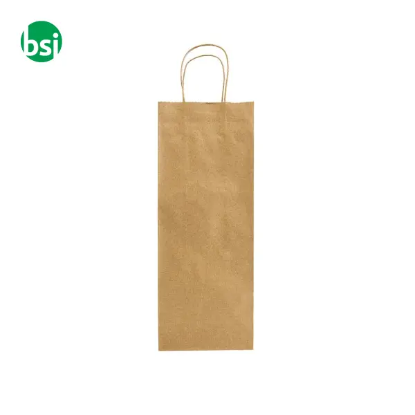 Shopping bag | 100% recycled paper | guesset | GIANNINA -  2
