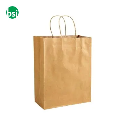 Shopping bag | 100% recycled paper | guesset | GINEVRA - Immagine 5