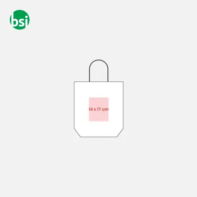 Shopping bag | 100% recycled paper | guesset | GINEVRA - Immagine 4
