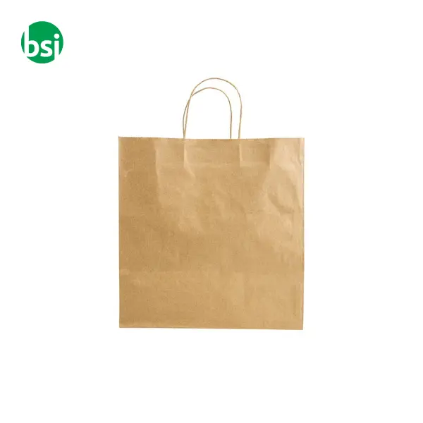 Shopping bag | 100% recycled paper | guesset | GINA -  2