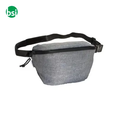 Waistbag | front zippered pocket | RPET - Immagine 6