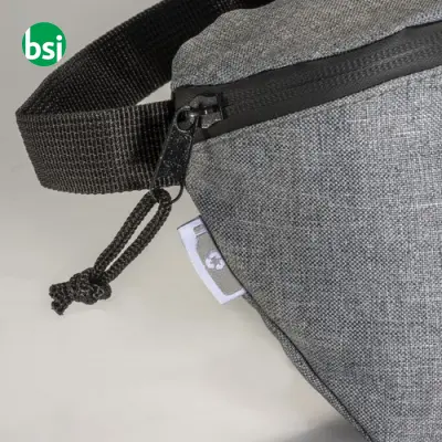 Waistbag | front zippered pocket | RPET - Immagine 5