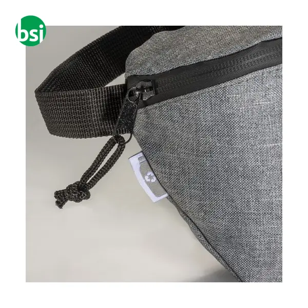 Waistbag | front zippered pocket | RPET -  5