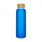 Glass bottle 500 ml | frosted and bamboo lid - Anteprima 2