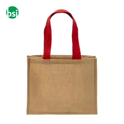 Shopping bag | jute | long handles and gusset - Immagine 5
