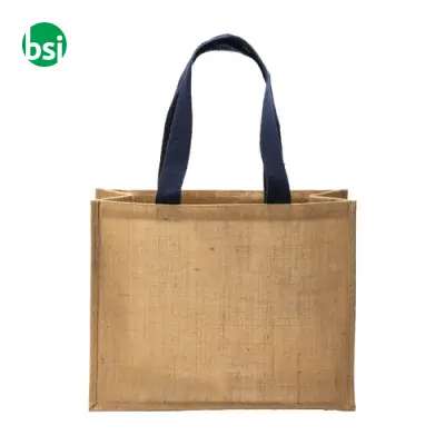 Shopping bag | jute | long handles and gusset - Immagine 8
