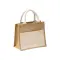 Mini shopping bag 26x22x14 | jute and cotton - Anteprima 6