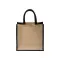 Mini shopping bag 30x30x19 | jute | colored handles - Anteprima 2
