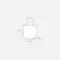 Mini shopping bag 30x30x19 | jute | colored handles - Anteprima 6