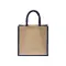 Mini shopping bag 30x30x19 | jute | colored handles - Anteprima 8