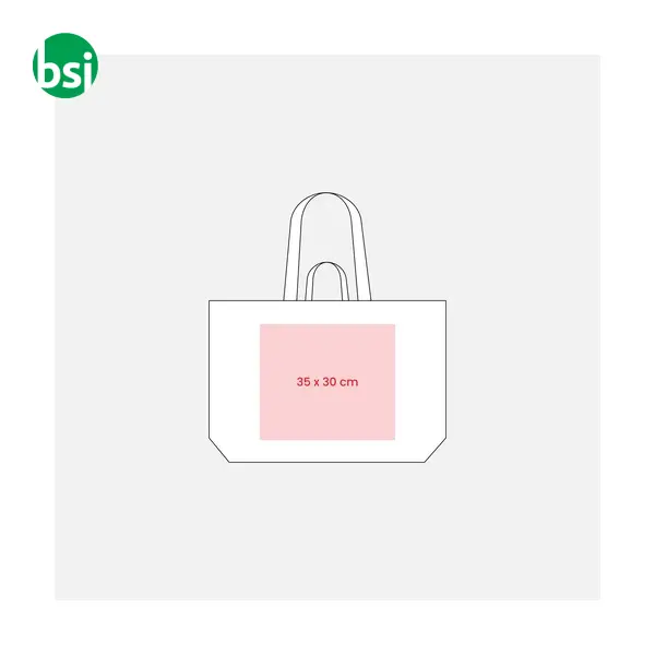 Maxi shopping bag 57x35x15 | recycled polypropylene | ELVI -  7