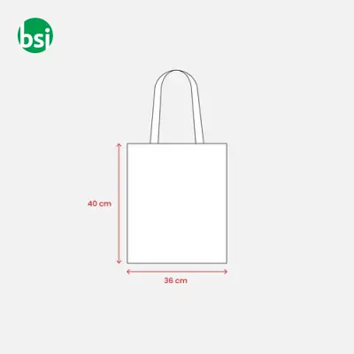 Heat sealed shopping bag 36x40 | RPET | ENOLA - Immagine 16