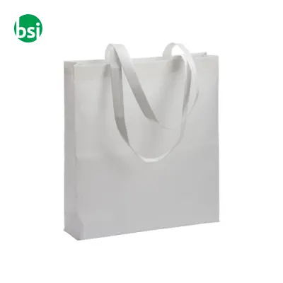 Heat sealed shopping bag 36x40x9 | RPET | DOMITILLA - Immagine 22