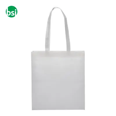 Heat sealed shopping bag 36x40x9 | RPET | DOMITILLA - Immagine 2