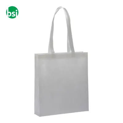 Heat sealed shopping bag 36x40x9 | RPET | DOMITILLA - Immagine 3