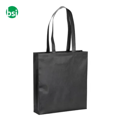 Heat sealed shopping bag 36x40x9 | RPET | DOMITILLA - Immagine 7