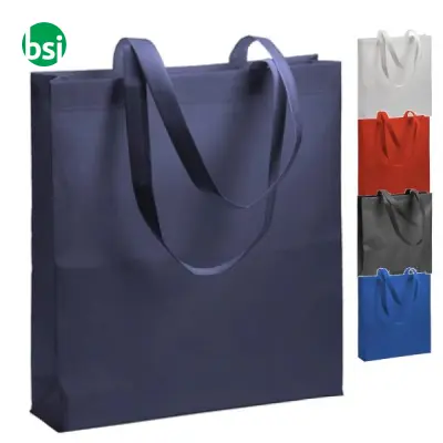 Heat sealed shopping bag 36x40x9 | RPET | DOMITILLA - Immagine 18