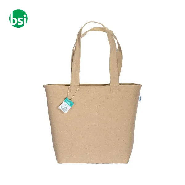 Shopper 50x37x17 | recycled cotton | ELENIA -  8
