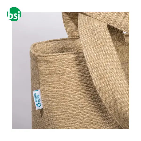 Shopper 50x37x17 | recycled cotton | ELENIA -  10