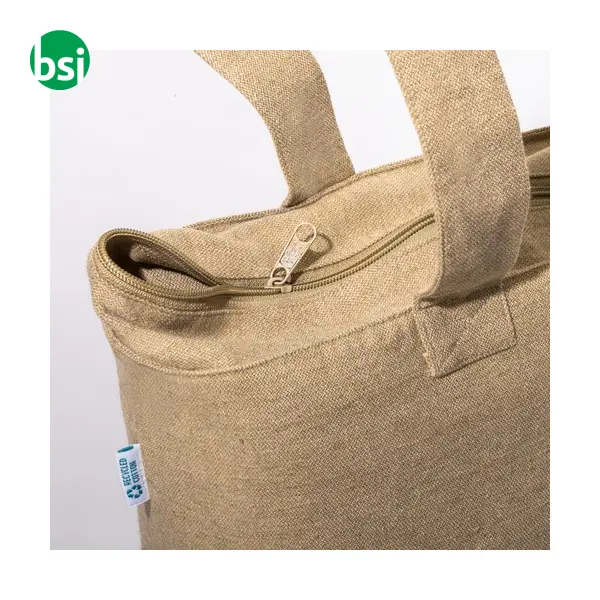 Shopper 50x37x17 | recycled cotton | ELENIA -  11