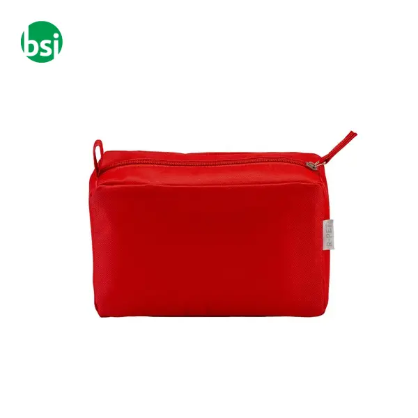 Beauty case 21.5x13.5x8 | RPET | with zipper -  3