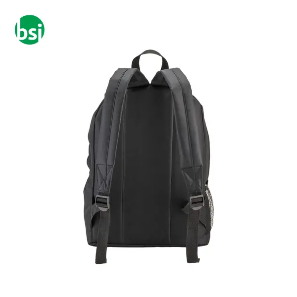Backpack 29x38x14 | RPET | exterior zippered pocket -  3
