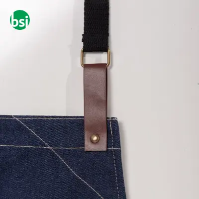 Kitchen apron 68x82 | adjustablecotton | denim - Immagine 3