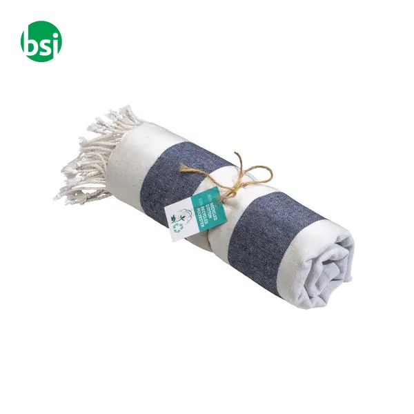 Fringed beach towel 90x170 | cotton -  25