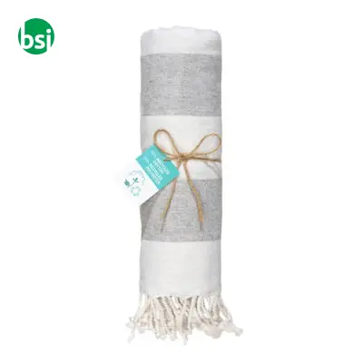 Fringed beach towel 90x170 | cotton - Immagine 12