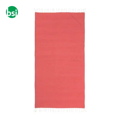 Fringed pareo 90x170 | recycled cotton - Immagine 2