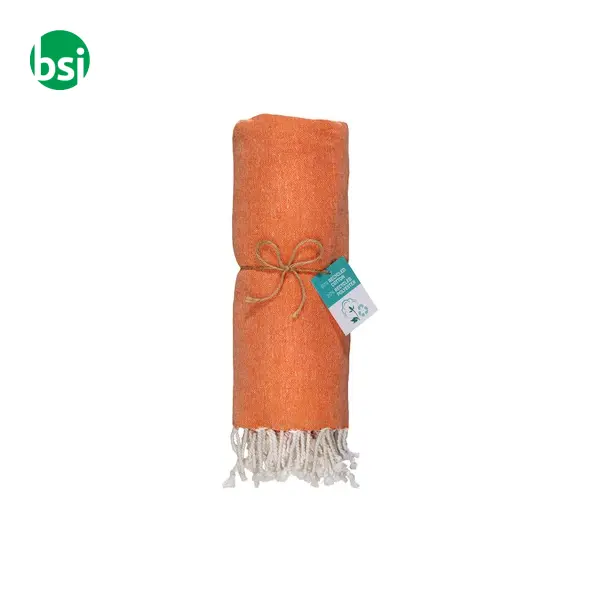 Fringed pareo 90x170 | recycled cotton -  9